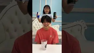 夏のスペシャルドリンクでどっち！？　暑さを乗り切る飲み物を作るぞ！！　#はるくんの部屋 #どっち？