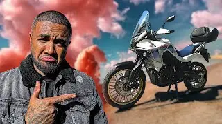 IL EST ANCIEN MILITAIRE ET IL ROULE AVEC MA HONDA XL750 TRANSALP DEPUIS PLUS DE 4 MOIS...