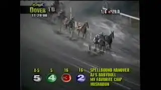2000 Dover Downs SPELLBOUND HANOVER John Campbell Matron Final 2YO Fillies Trot