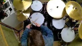 Testing my new drum sound! Yamaha Recording Custom Drums, Zildjian Cymbals.