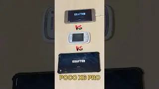 NEW GALAXY Z FOLD 6💀Vs POCO X6 PRO😈Vs POCO F6 PRO😱Vs iQOO12-PUBG TEST #pocox6pro #iphone #shorts