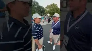 Post win with the Creator Classic Champ himself, @LukeKwonGolf 🏆