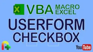 VBA Macro Excel - Userform - Checkbox