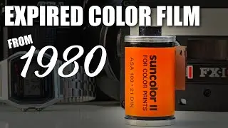 Let's take pictures with a film from the 1980's - Expired film test and review !