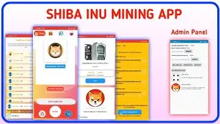 How To Make Shiba Inu Mining App without Coding In Smartphone by using sketchware pro App