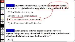 EHLİYET SINAV SORULARI 2024 EHLİYET EYLÜL SORULARI YAPAY ZEKA -5-  #ehliyetçıkmışsorular #ehliyet