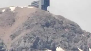 Olympos Teleferik, вид с побережья