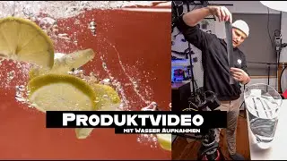 Produktvideo mit Früchten in Wasser | Schnell und Einfall ohne Aquarium |  Super Sow Motion