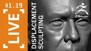 #1.19 Displacement Sculpting | Adding wrinkles in ZBrush