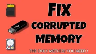 How To Fix/Repair Corrupted Pendrive, Memory Card & Hard Disk