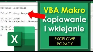 VBA Kopiowanie wartości komórek Makro
