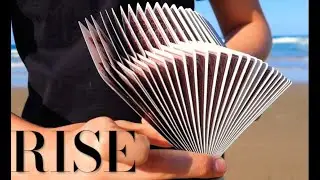 A Cardistry video featuring the BEAUTIFUL Rise playing cards V2 (INSANE)