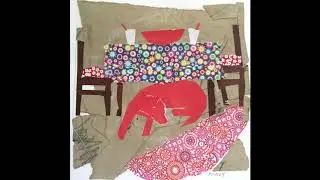30 Days of Dogs - Collage Project by artist Barb Mowery