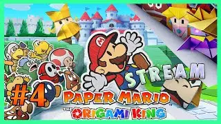 Paper Mario: The Origami King Stream - Sailing Adventure Continues + Bobbie's Sacrifice