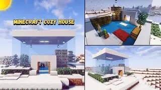 HOW TO BUILD MINECRAFT EASY COSY HOUSE 🏠🏠 #minecraft