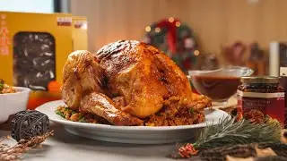 TCM Herb Butter Stuffed Turkey