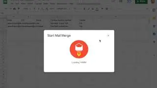 Using Mailmerge (YAMM) and gmail to send emails to multiple recipients.