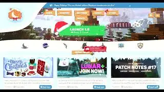Lunar Client Christmas Theme??