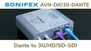 Sonifex AVN-DIO10 Dante to SDI Embedder & De-Embedder