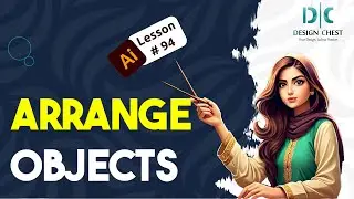 How to Arrange Objects in Adobe Illustrator