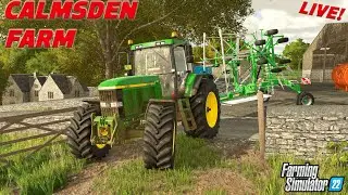 CALMSDEN FARM - THE CLARKSON FARM CHALLENGE!  | Farming Simulator 22 Live Stream!