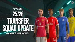 25/26 New Squad Update For FC 25 By Gamer Algorithm V3 | Free TU21