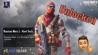 Unlocking Russian Merc 1 - Hard Tech