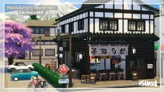 Restaurant de ramen 🍜 | Speed Build | Sims 4 | noCC |