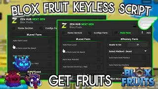 New Blox Fruits Script Keyless Pastebin | Auto Farm & Mastery | Roblox Mobile Executor