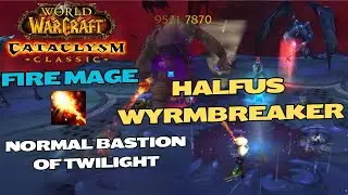 Halfus Wyrmbreaker - Fire Mage PoV - Normal Bastion of Twilight - WoW Cataclysm Classic