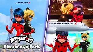 MIRACULOUS | 🐞 BIENVENUE À PARIS 🐾 Épisode entier | Avec @airfrancefr ✈️ 🇫🇷