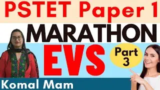 EVS for PSTET Paper 1 | PSTET Paper 1 EVS | PSTET EVS | PSTET Previous Year Questions | EVS PSTET