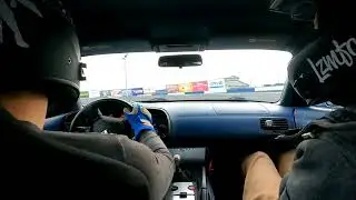 S2000 Winter Autocross getting sideways