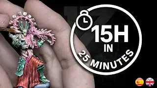 The Secret to Painting Miniatures Like a Pro: 15 Hours in 25 Mins