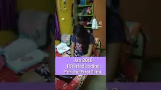 2018 - I STARTED CODING FIRST TIME❤️😭