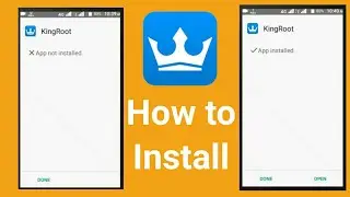How to Install King Root App | King Root App installation