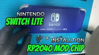 Nintendo Switch Lite RP2040 install