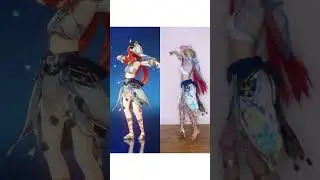 Nilou idle animation 🩵🪷