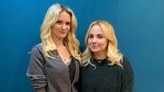 Behind the scenes with Georgia Tennant and Anna Lundberg