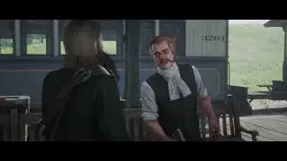 Red Dead Redemption 2. Reverend Swanson Says Goodbye.