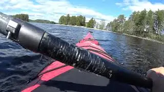 Kajakkimelontaa Kolin maisemissa