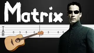 Clubbed To Death - (OST Matrix) Guitar Tutorial, Guitar Tabs, Guitar Lesson  (Fingerstyle)