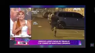 Christian Cueva se corre cuando ve a las cámaras de Magaly Medina🏃‍♂️🏃‍♂️ - Pamela Franco