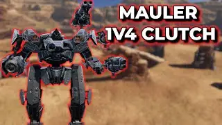 WR - How My Mauler Pulled a 1v4 Clutch In TDM | War Robots