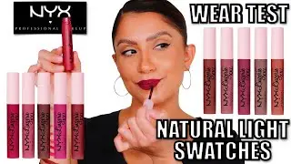 NYX *NEW* LIP LINGERIE XXL MATTE LIQUID LIPSTICK IN NATURAL LIGHT & WEAR TEST | MagdalineJanet