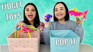 POP IT y FIDGET TOYS 🔥 en cajas misteriosas | Los fidget más populares 💯