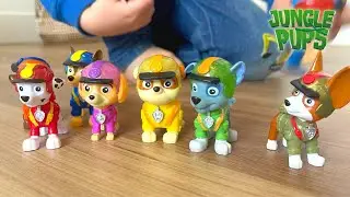 Paw Patrol Toy Play Video - NEW Paw Patrol Jungle Pups Toys!