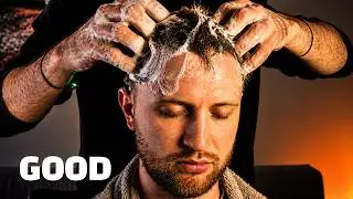 He Couldn’t Stay Awake… Foam Scalp Session