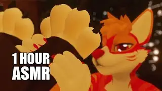 [Furry ASMR] Tippy Tapping and Scratching Your Paws 🐾 (Personal Attention) [1 Hour]