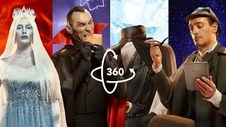 Sherlock vs Dracula epic fight in 360° | Inside your PocketBook | VR | 4K